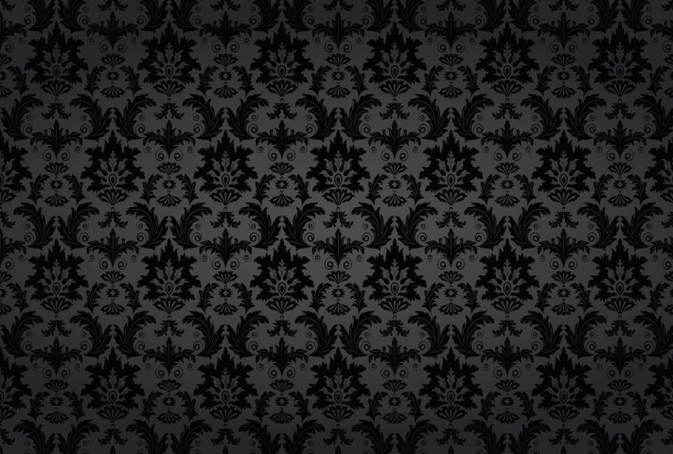 Classic Charm Wall Mural Black Design Range by Wicked Walls