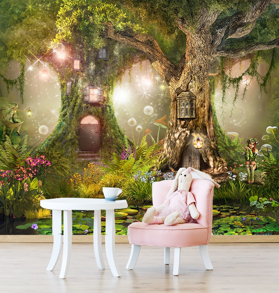 Fantasy Fairy House by Wall Paper Trends